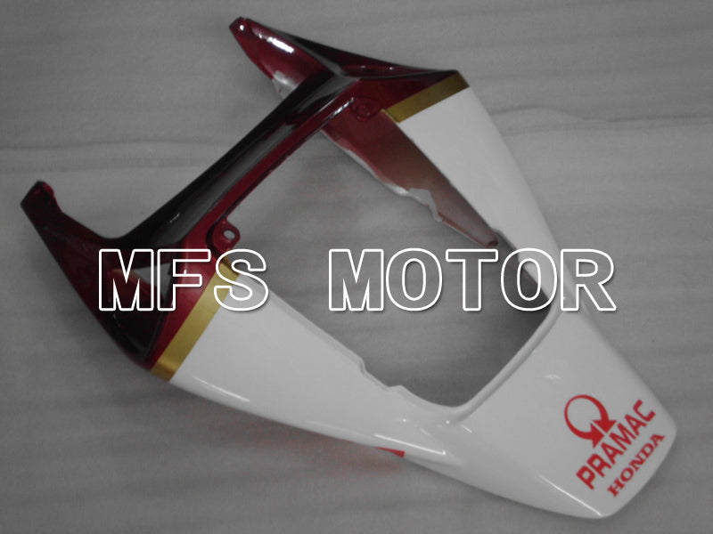 Honda CBR1000RR 2004-2005 Injection ABS Fairing - PRAMAC - White Red wine color - MFS6474 - Fairings Kit