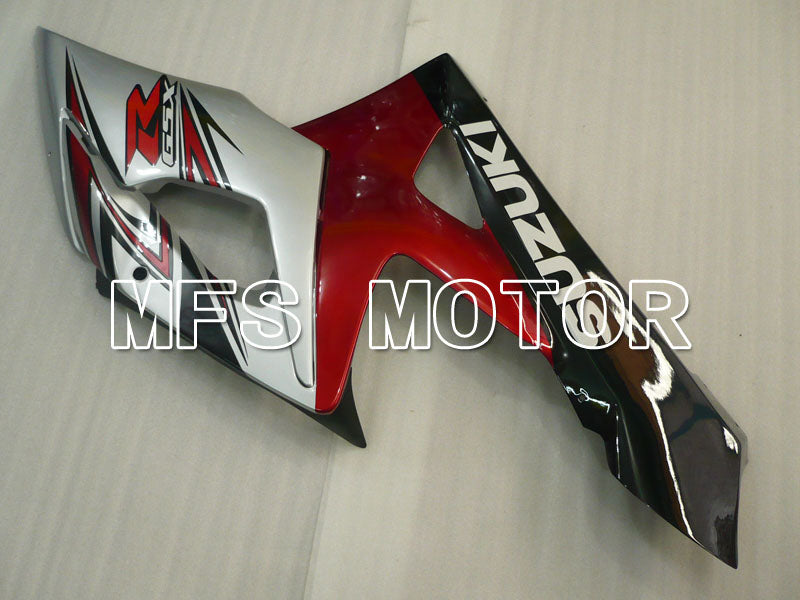 Suzuki GSXR1000 2005-2006 Injection ABS Fairing - Factory Style - Red Silver - MFS2663 - Fairings Kit