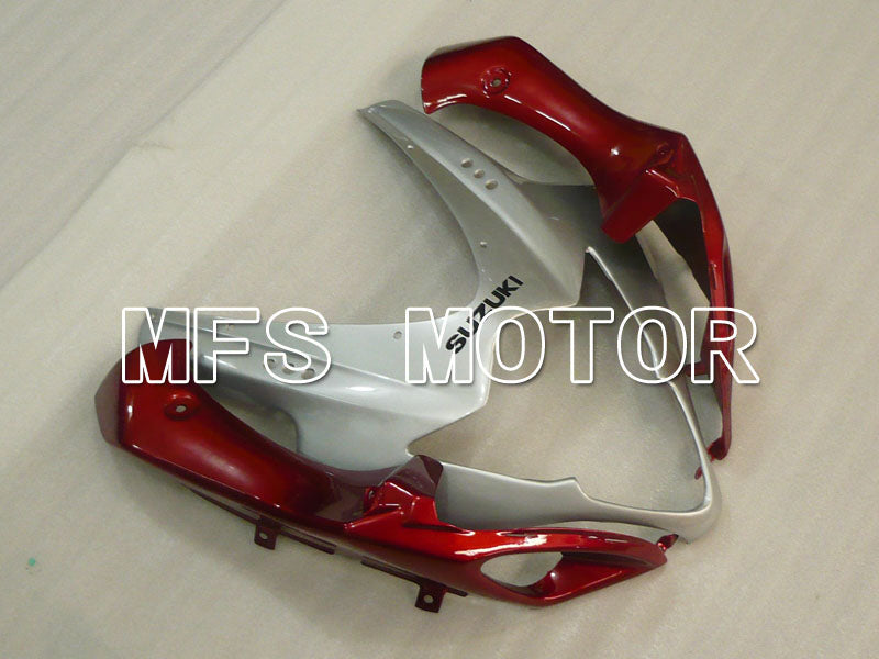 Suzuki GSXR1000 2005-2006 Injection ABS Fairing - Factory Style - Red Silver - MFS2663 - Fairings Kit