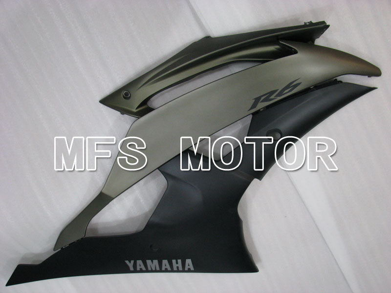 Yamaha YZF-R6 2008-2016 Injection ABS Fairing - Factory Style - Matte Gray - MFS3867 - Fairings Kit
