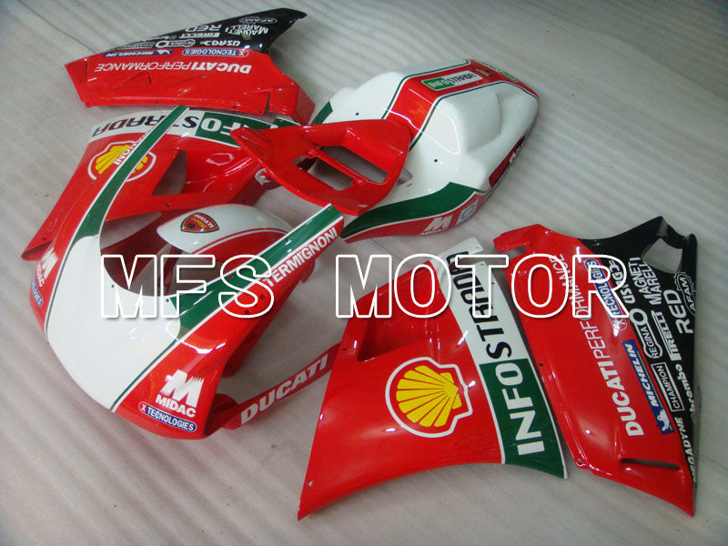 Ducati 916 1994-1998 Injection ABS Fairing - INFO STRADA - Red - MFS4039 - Fairings Kit