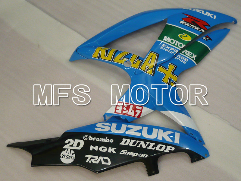 Suzuki GSXR600 GSXR750 2008-2010 Injection ABS Fairing - Rizla+ - Blue - MFS6465 - Fairings Kit