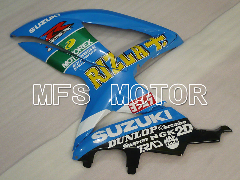 Suzuki GSXR600 GSXR750 2008-2010 Injection ABS Fairing - Rizla+ - Blue - MFS6465 - Fairings Kit