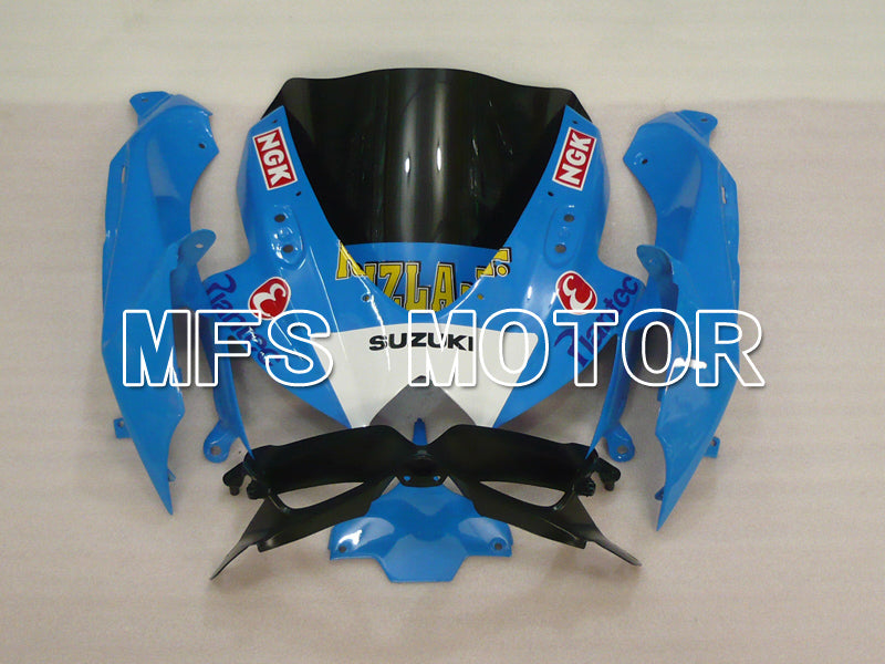 Suzuki GSXR600 GSXR750 2008-2010 Injection ABS Fairing - Rizla+ - Blue - MFS6465 - Fairings Kit