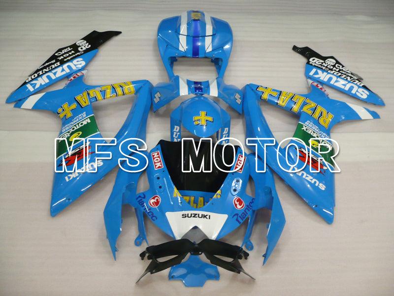Suzuki GSXR600 GSXR750 2008-2010 Injection ABS Fairing - Rizla+ - Blue - MFS6465 - Fairings Kit