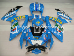 Suzuki GSXR600 GSXR750 2008-2010 Injection ABS Fairing - Rizla+ - Blue - MFS6465 - Fairings Kit